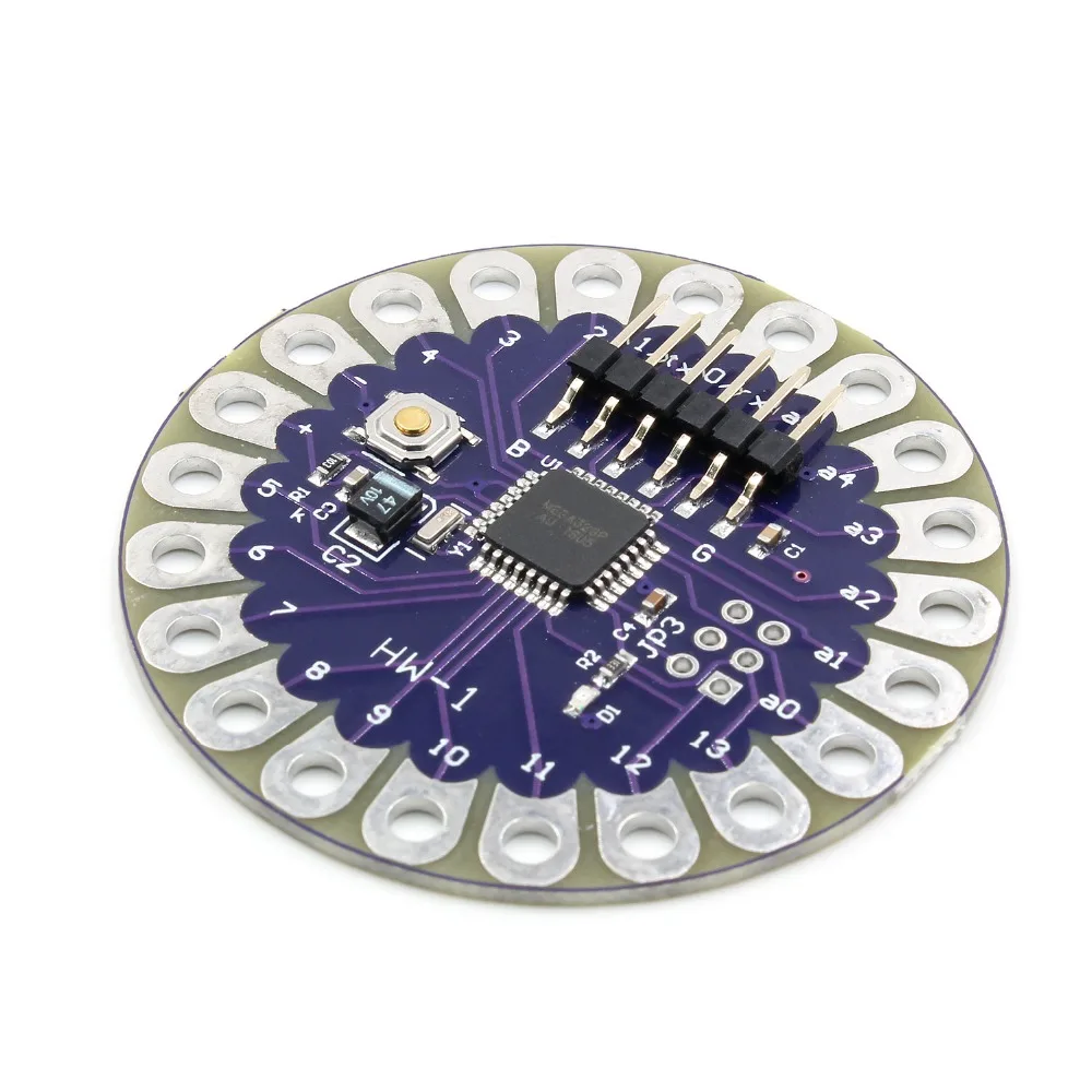 Материнская плата LilyPad 328 ATmega328P ATmega328 16M|Интегральные схемы| |
