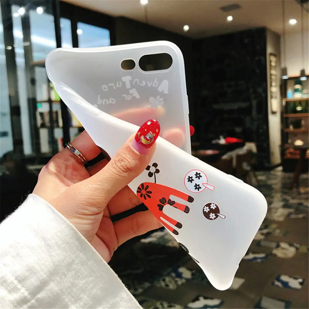 Чехол для iPhone 7, 8, 6, 6S Plus, 5S, SE, X, XR, XS Max, фламинго, кролик, чехлы для телефона, мягкая задняя крышка из ТПУ