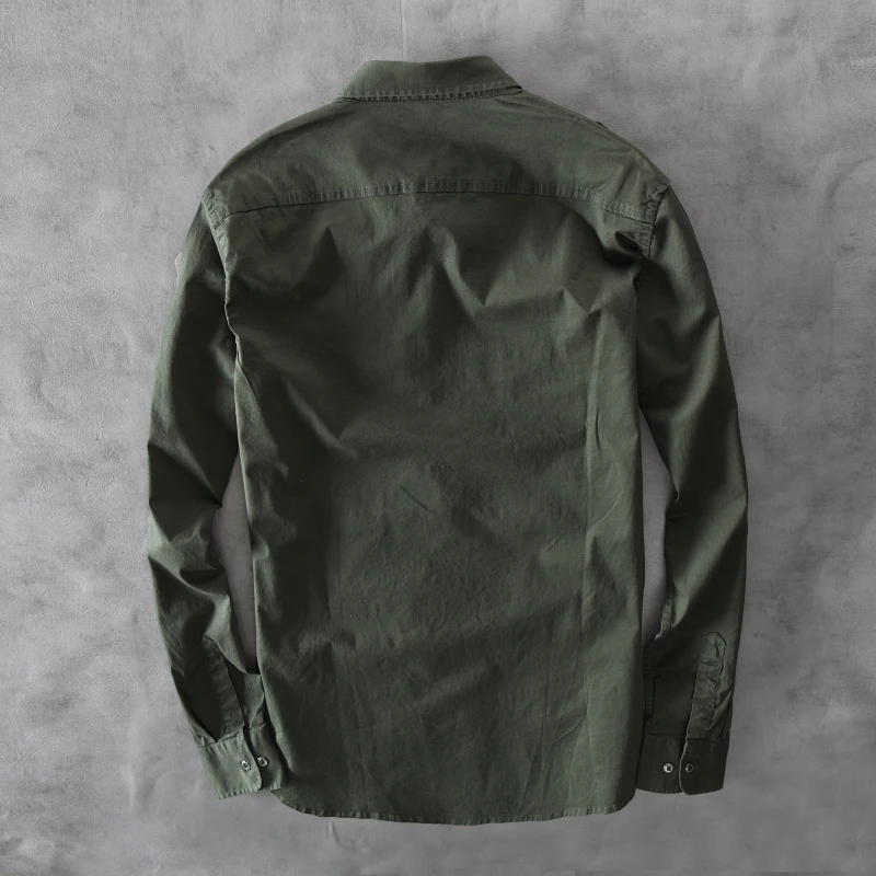 Итальянские брендовые рубашки с длинным рукавом хлопок мужская мода рубашка