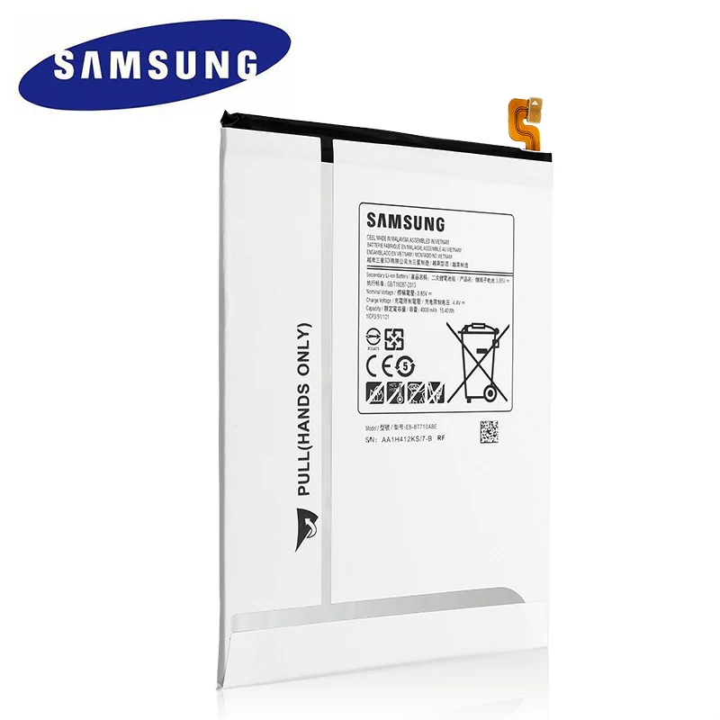Оригинальный сменный аккумулятор Samsung для Galaxy Tab S2 8 0 T710 T715 T715C SM T713N T719C EB-BT710ABE 4000
