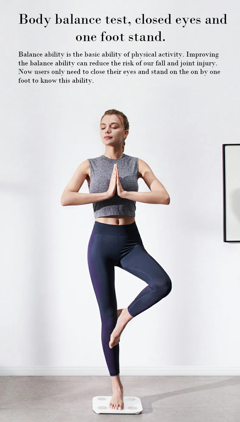 Xiaomi Mi Smart Body Fat Scale 2 Bluetooth 5,0 приложение монитор баланс тела тест весы состава скрытый светодиодный дисплей