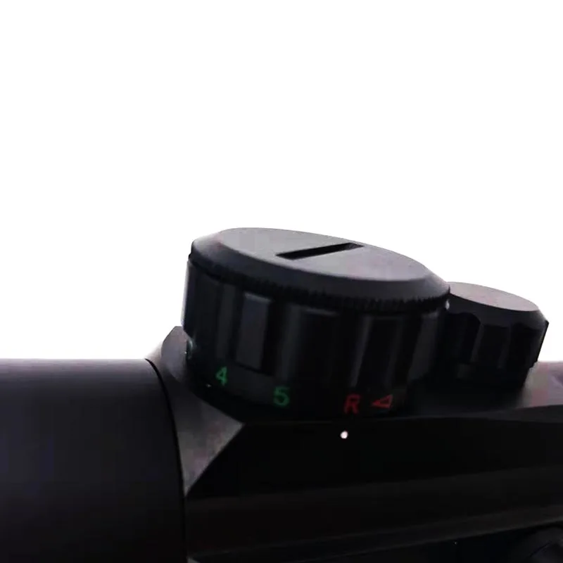 Тактический 1X40 красный зеленый горошек тактический прицел оптический коллиматорный Охота голографический прицел для ружья Airsoft 11 мм/20 мм рейку оптические прицелы