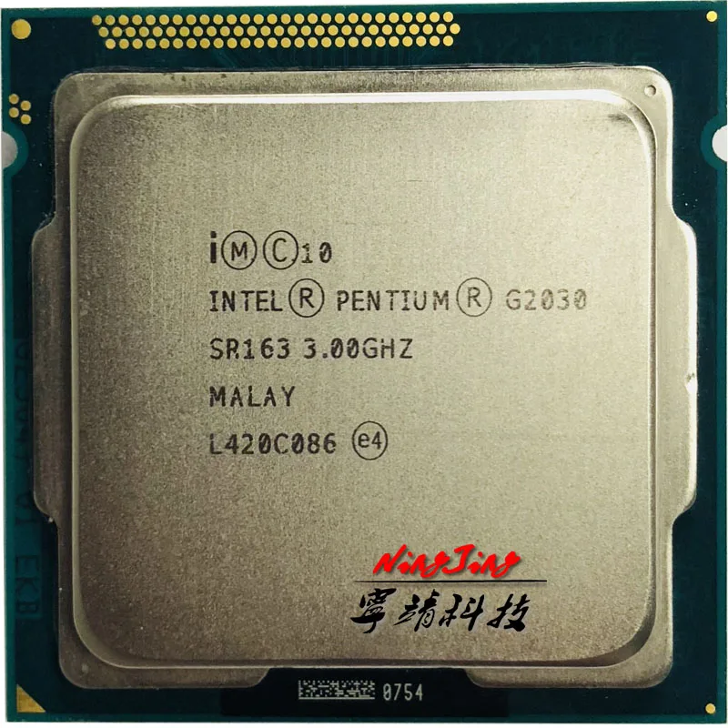 Двухъядерный процессор Intel Pentium G2030 3,0 ГГц 3 м 55 Вт LGA 1155