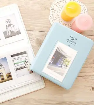 L Фотоальбом Polaroid, 64 кармана, мини Чехол для моментальной печати для Fujifilm Instax Mini, пленка 8, корейский альбом для фотоаппарата Instax Fotografia - Цвет: L