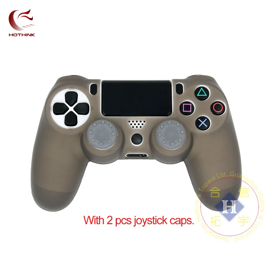 Силиконовый чехол HOTHINK + для джойстика кнопок Playstation 4 PRO PS4 SLIM Dualshock 4|skin cover case|skin