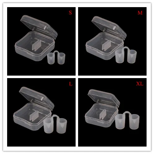 Силиконовый зажим для носа против храпа расширители апноэ устройство