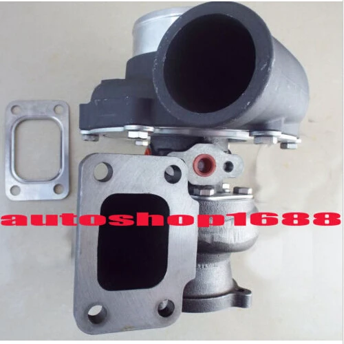 GT3582-13 GT35 GT3582 черный/R.70 компрессор анти-всплеск A/r 0,63 T3 фланец 4 болтов воды и масляным охлаждением журнал подшипник