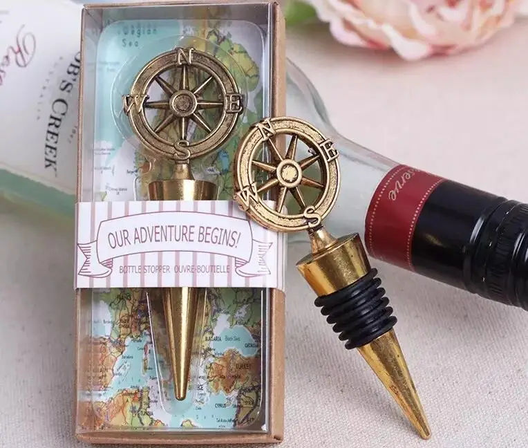 Бесплатная доставка Горячая продажа 100 шт морской тематики компас пробка для