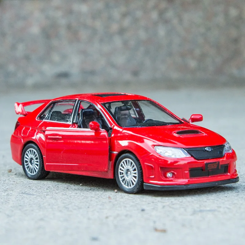 1:36 литые модели автомобилей из сплава gld3 Coche игрушки для детей Subaru Impreza SUV 5&quot |