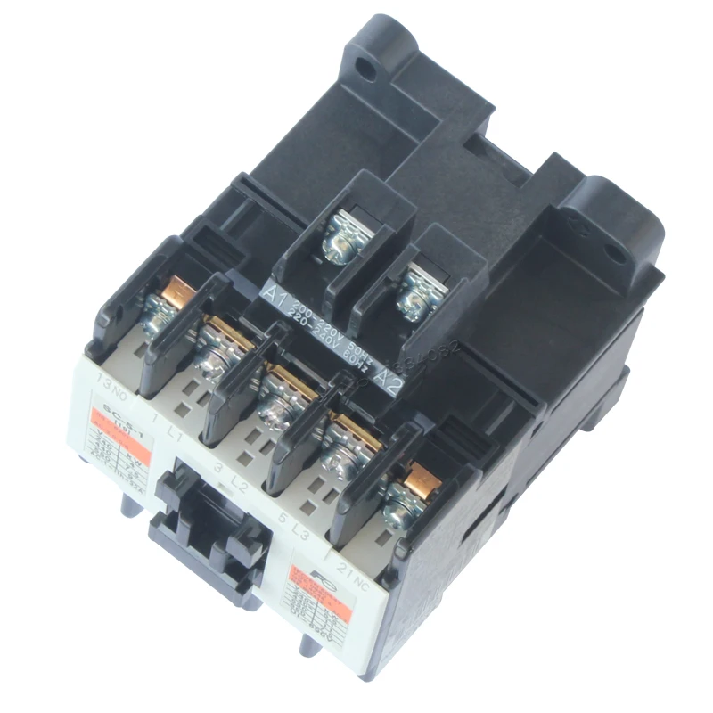 Контактор переменного тока 50 Гц 19A 690 В AC24V 380 220 110 напряжение катушки 3NO1NO1NC SC20AA Fuji