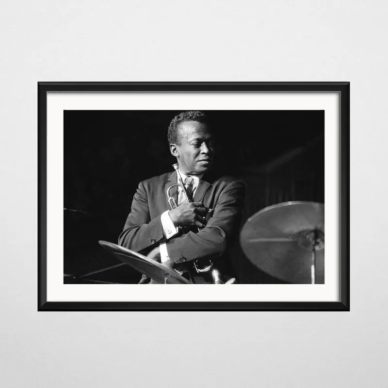 P824 Miles Davis Blue Jazz лучший Музыкальный Саксофон художественная живопись Шелковый Холст плакат настенный домашний декор - Color: 10