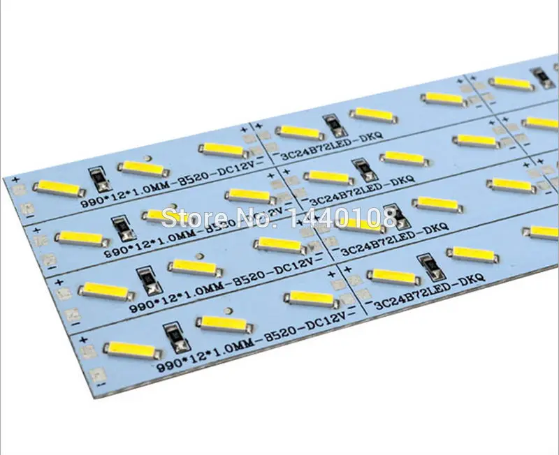 Бесплатная DHL samsung чип 25 Вт 200 шт./лот 8520 SMD светодиодный бар свет DC12V белый/холодный