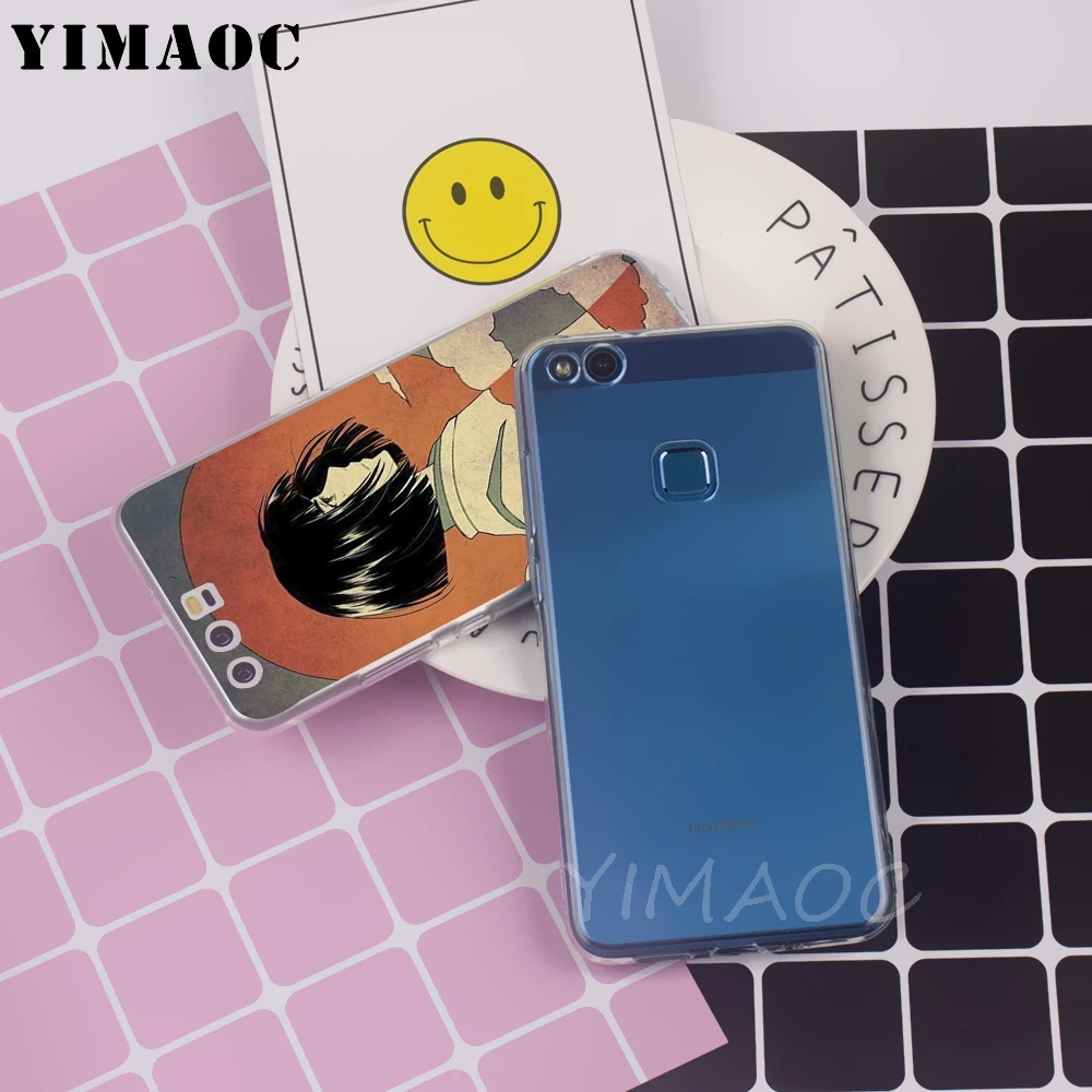 YIMAOC Hauru no ugoku shiro Soft Case for Huawei P 8 9 10 20 30 Lite Pro 2016 2017 smart 2019 TPU Cover |