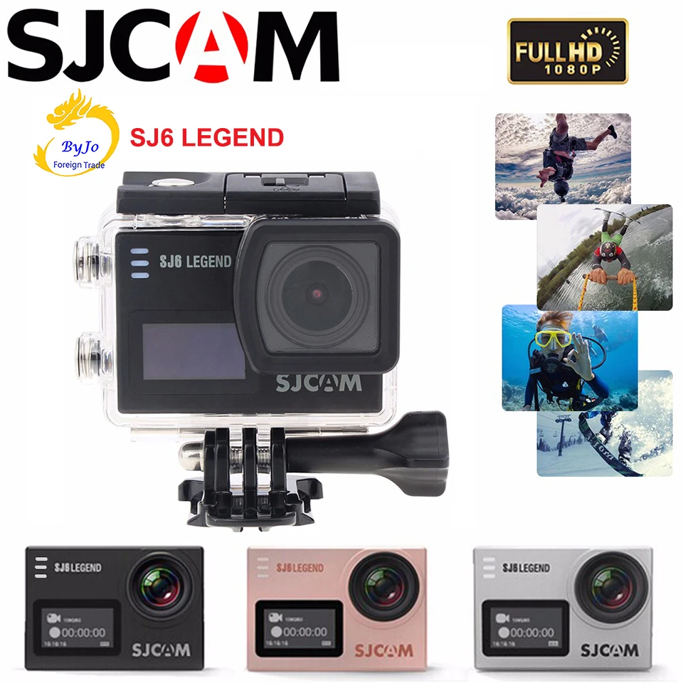 للبيع الأصلي SJCAM SJ6 أسطورة العمل الرياضي كاميرا 4 كيلو DV HD 2.0