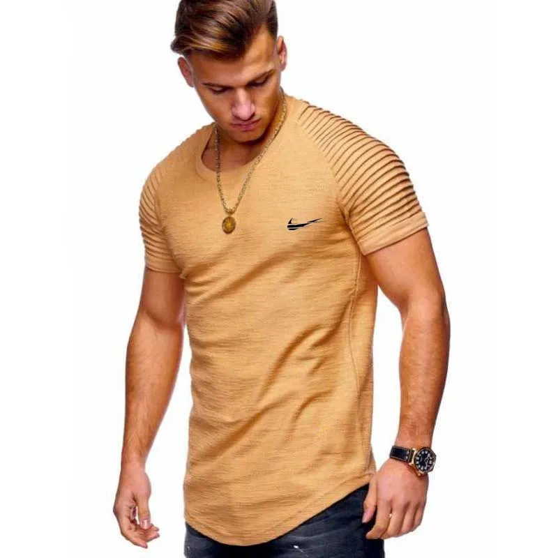 2019 New running t shirt men gym tshirt fitness men's Jogging t-shirt fashion sportswear M-XXXL | Спорт и развлечения