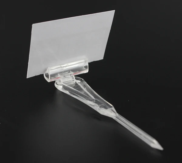 Морская карта еды Спайк регулируемый пластиковые цены иглы этикетки знак карты