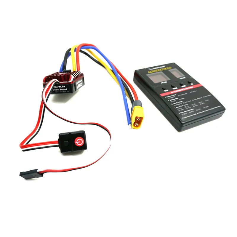 Hobbywing QuicRun 1080 80A Водонепроницаемый матовый ESC w/программа для карт RC