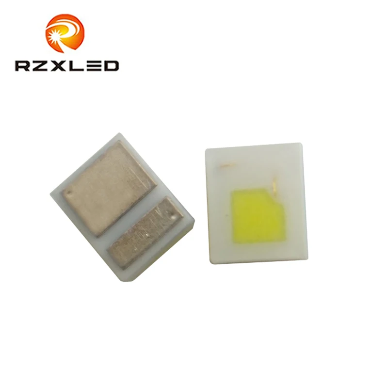 100 шт./лот светодиодный 3 Вт 5 Вт White5200k 5700 к 6000 посылка диод Size2.0* 1,6*0,7 мм