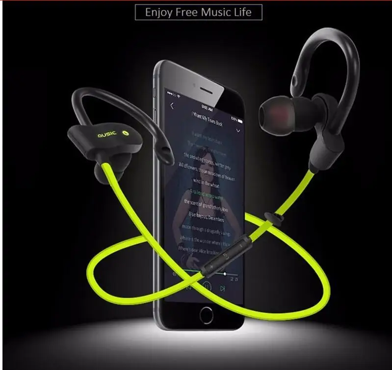 4.1 Беспроводной bluetooth-гарнитура музыка наушники стерео бинауральные бас |