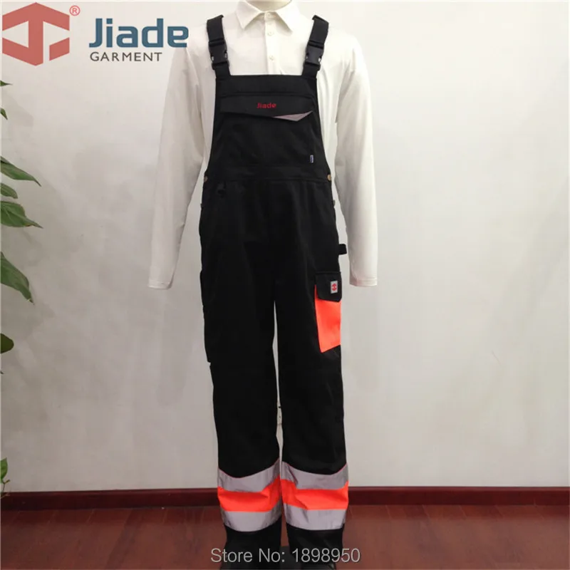 Комбинезон Jiade мужской светоотражающий высокой видимости рабочие штаны для