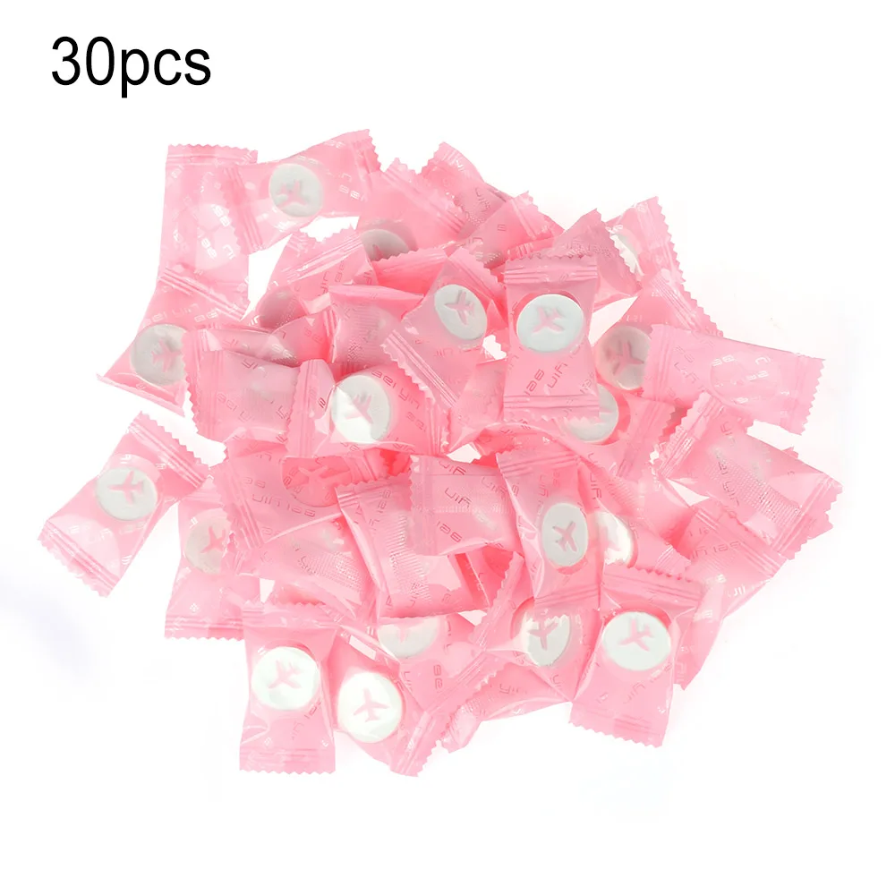 30/50pcs/Pack Disposable Towel Tablet Capsules Cloth Wipes Paper Tissue Mask Outdoor Travel Magic Compressed Towel Tablet - Цвет: 30pcs
