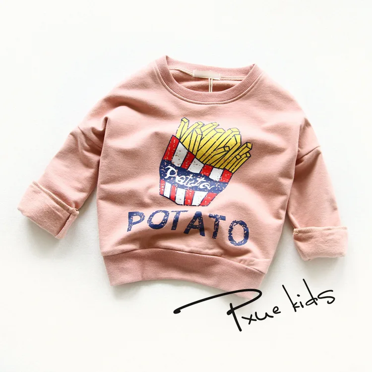 2016 популярные модные детские хлопковые рубашки с длинными рукавами изображением