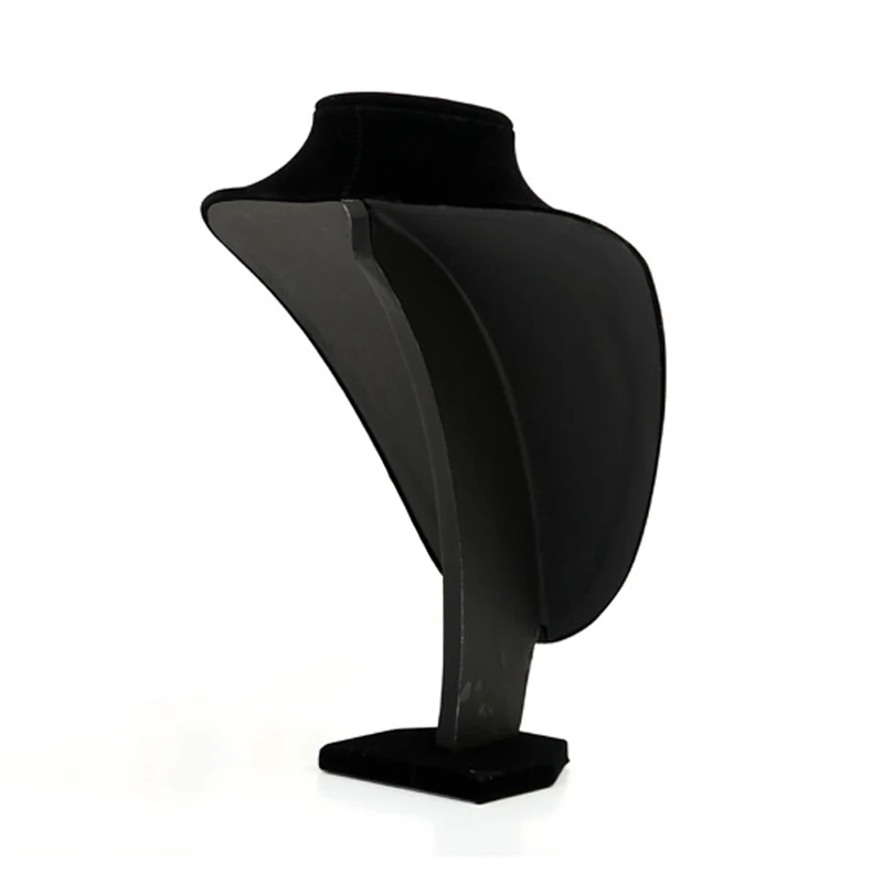 Бархатный черный манекен для женщин и девочек 1 шт. большой размер ожерелье