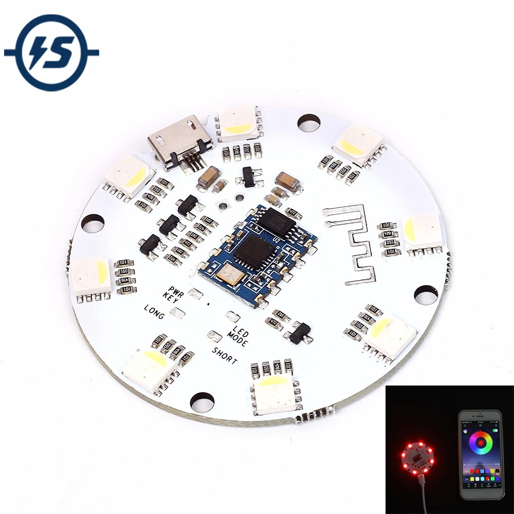 DC 3 6 5 В RGBW Bluetooth светодио дный 4 0 BLE ШИМ лампы свет модуль источника освещения белый