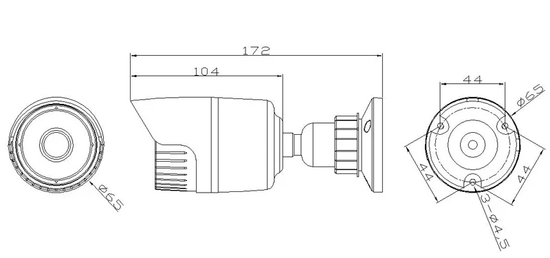 Наружная камера 960P Sony IMX225 CMOS сенсор CCTV AHD с 30 шт. IR LED Wiht CUT AS AHD8201S1 ночного видения|cctv