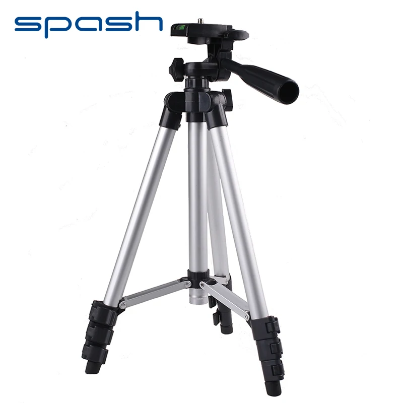 

spash camera tripod portable light stand with Phone holder for camera smartphone ring light