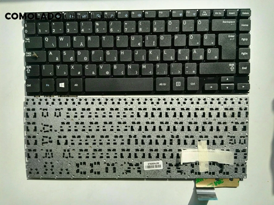 HU Hungary для samsung NP530U4E NP540U4E черный без рамки клавиатуры HU Раскладка