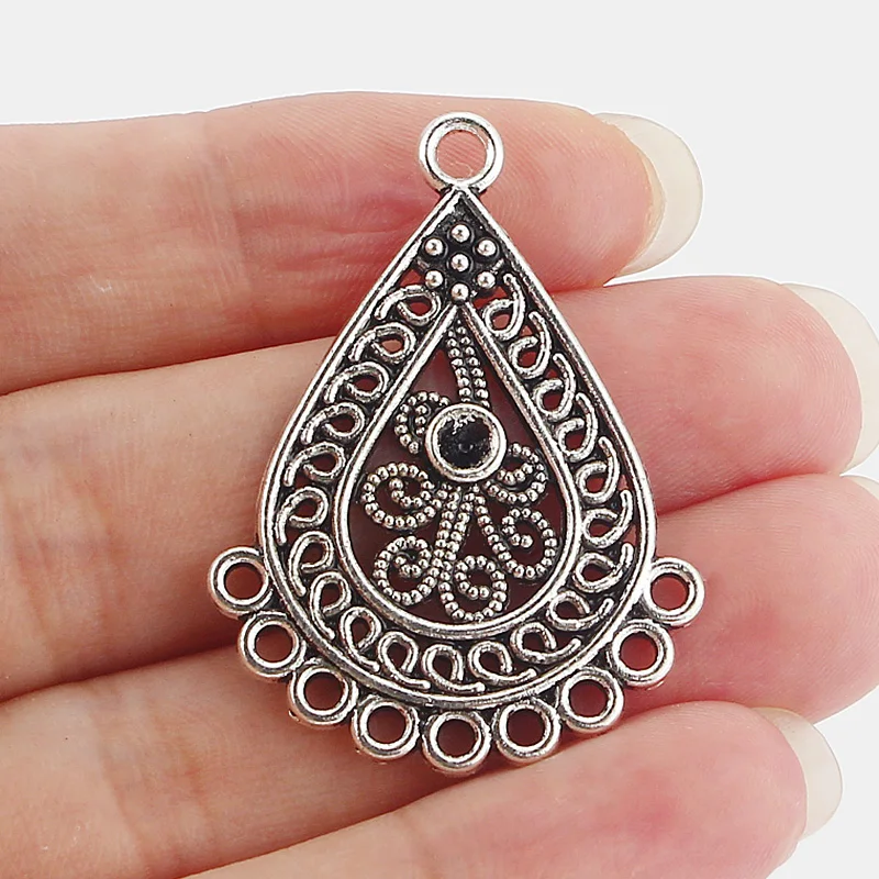 10 шт. серьги-люстры шармы-соединители подвески ювелирные изделия серьги ожерелье