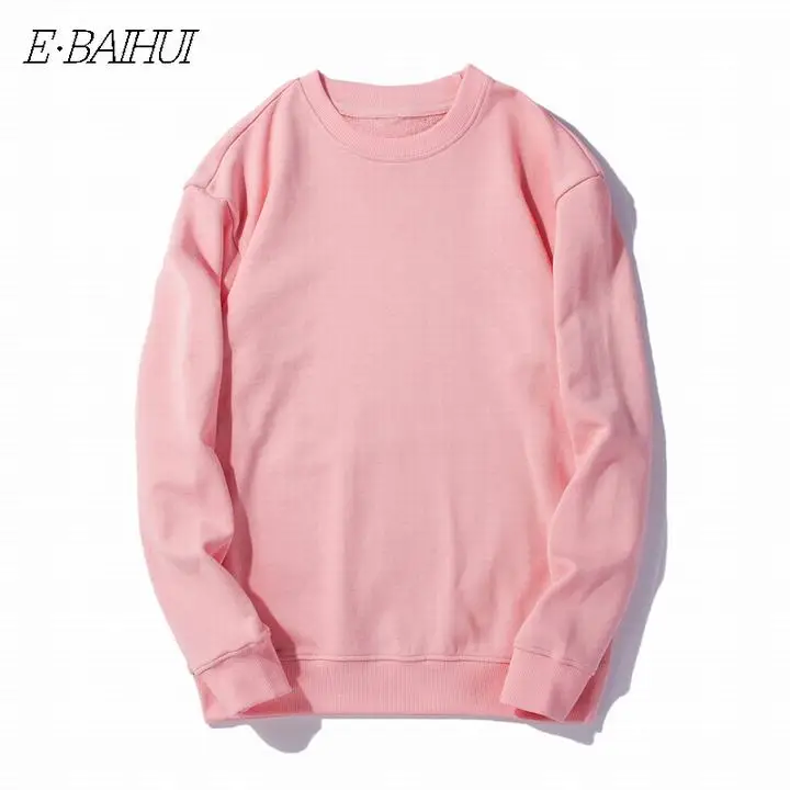 E-BAIHUI, новинка, толстовки DIY, мужские Длинные повседневные толстовки и свитшоты, принт вашего дизайна, логотип, толстовки, мужские топы, футболки, пальто WD001 - Цвет: PINK