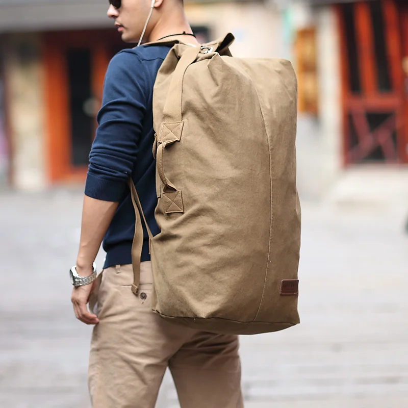 Muzee большая дорожная сумка вместительность мужской рюкзак Холщовый выходные