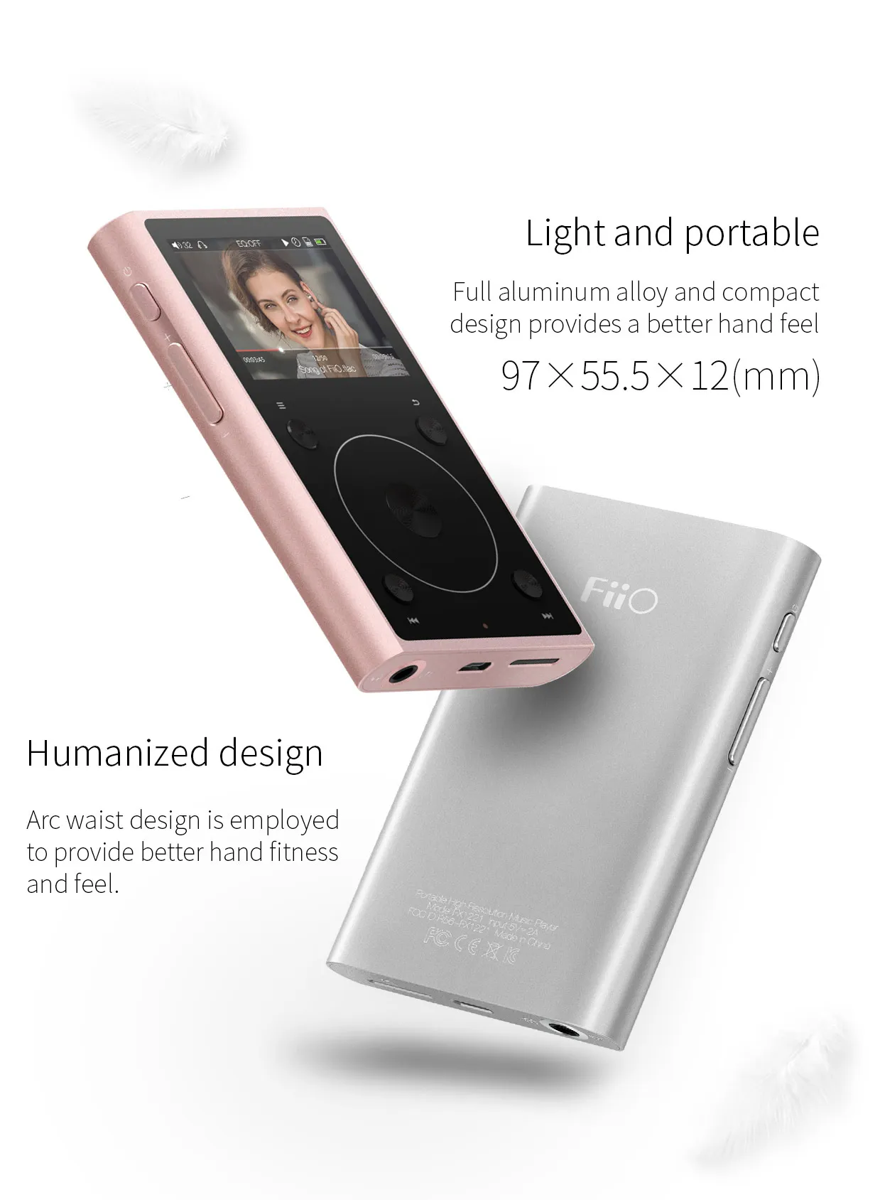 FIIO X1II X1 II 2-го поколения 192 кГц/32 бит двухрежимный Bluetooth 4,0 портативный музыкальный плеер с высоким разрешением без потерь D/A