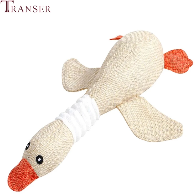 Transer Pet Supply 1 шт. дикая гусиная собака звуковая игрушка для чистки зубов