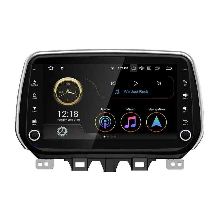 Большой экран 10 1 дюймов IPS android 8 wifi стерео с bluetooth радио GPS Зеркало Ссылка для 2018