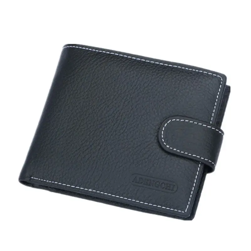 BISI GORO/RFID Блокировка новые туфли из натуральной кожи Для мужчин кошельки