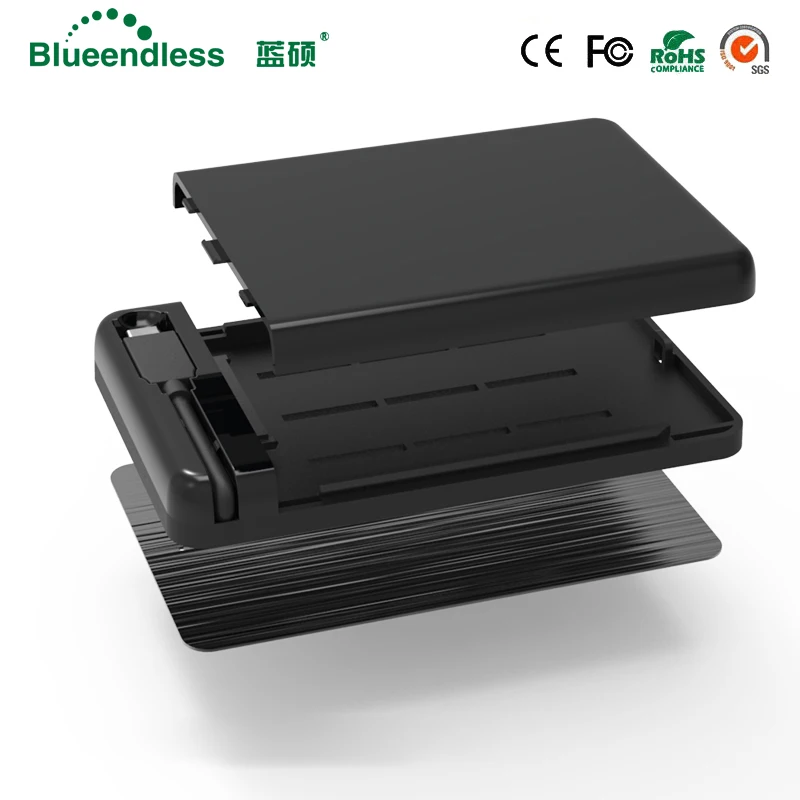 Внешний usb hdd адаптер Тип C sata caddy 2 5 корпус 3 0 Гбит/с box hd для 7/9 мм жесткого диска |