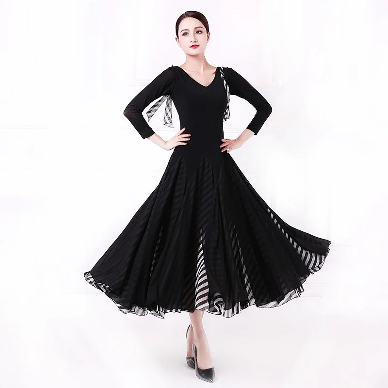 Женское стандартное платье для бальных танцев|Бальные танцы| |