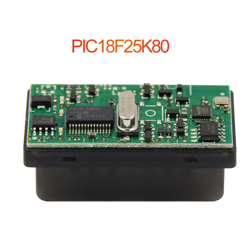 Single PCB-Black OBD2 Мини ELM327 Bluetooth диагностический инструмент с чипом PIC25K80 elm 327 V1.5 считыватель кодов для диагностики автомобиля новейшее сканирование - Цвет: Single PCB-Black
