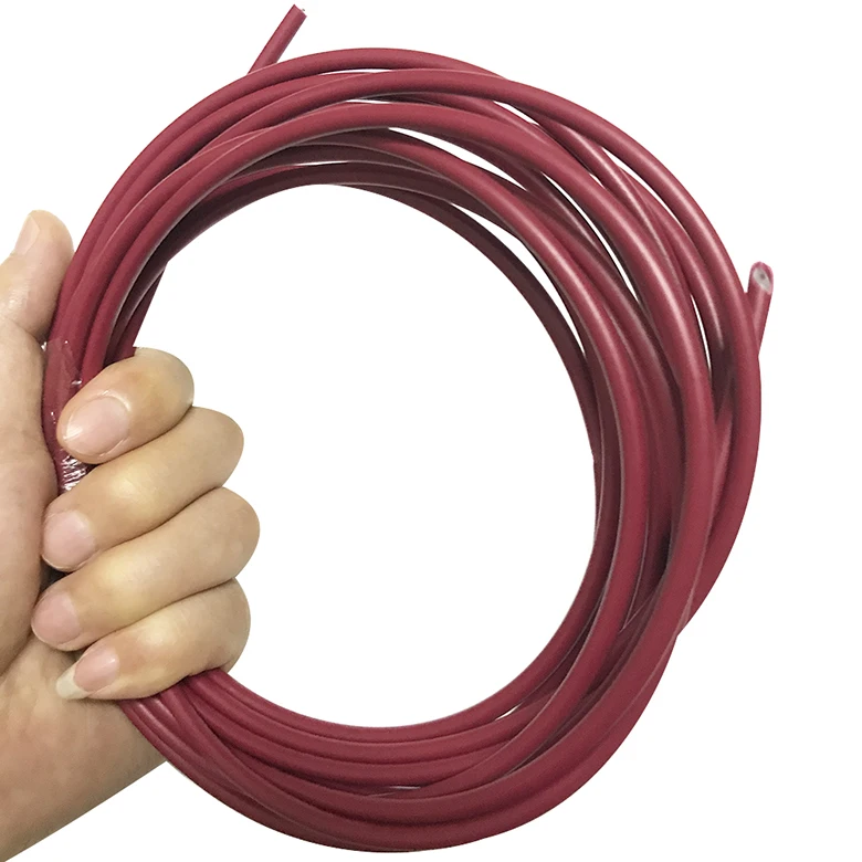 Двойной изолированный провод зажигания высокого напряжения AGG DC 30KV 22AWG Защита окружающей среды UL провод высокой температуры 7*0,25 мм кабель