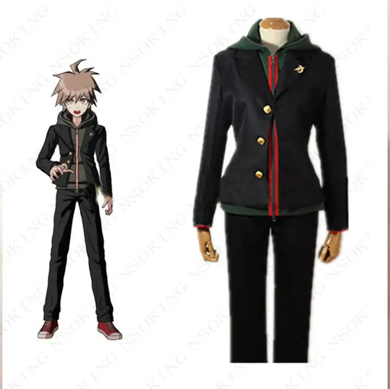 Косплей из аниме Danganronpa Makoto Naegi Dangan костюм ronpa на заказ|Костюмы аниме| |