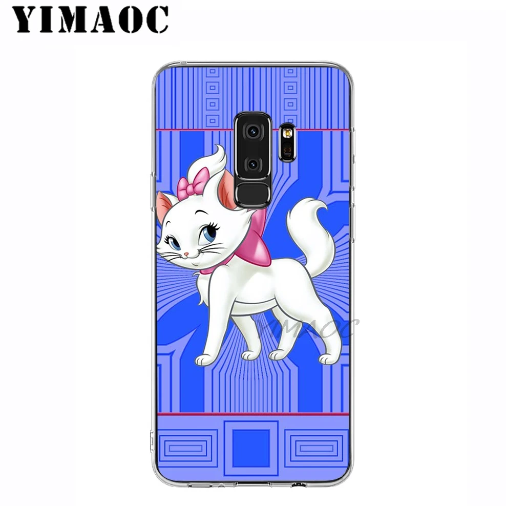 Yimaoc аристократы Мари кошка Мягкий силиконовый чехол для телефона samsung Galaxy A5 A6