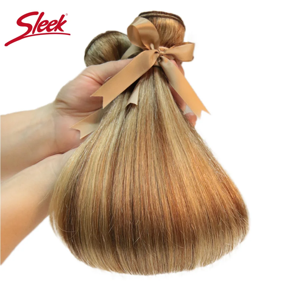 Гладкие Remy P8/22 P27/613 P6/22 пряди, перуанские вплетаемые волосы, 10-24 дюйма, прямые человеческие волосы для наращивания, блонд, пучок волос