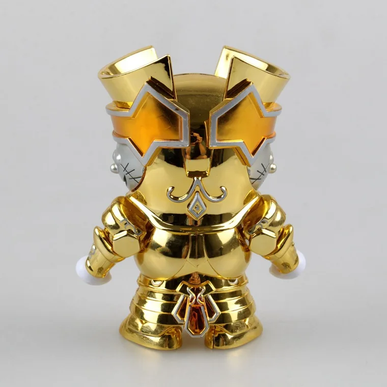 Аниме Рисунок 10 см Catoon Doraemon DoraCat Gemini Saint Seiya Миф Ткань Золотой Ex ПВХ фигурка