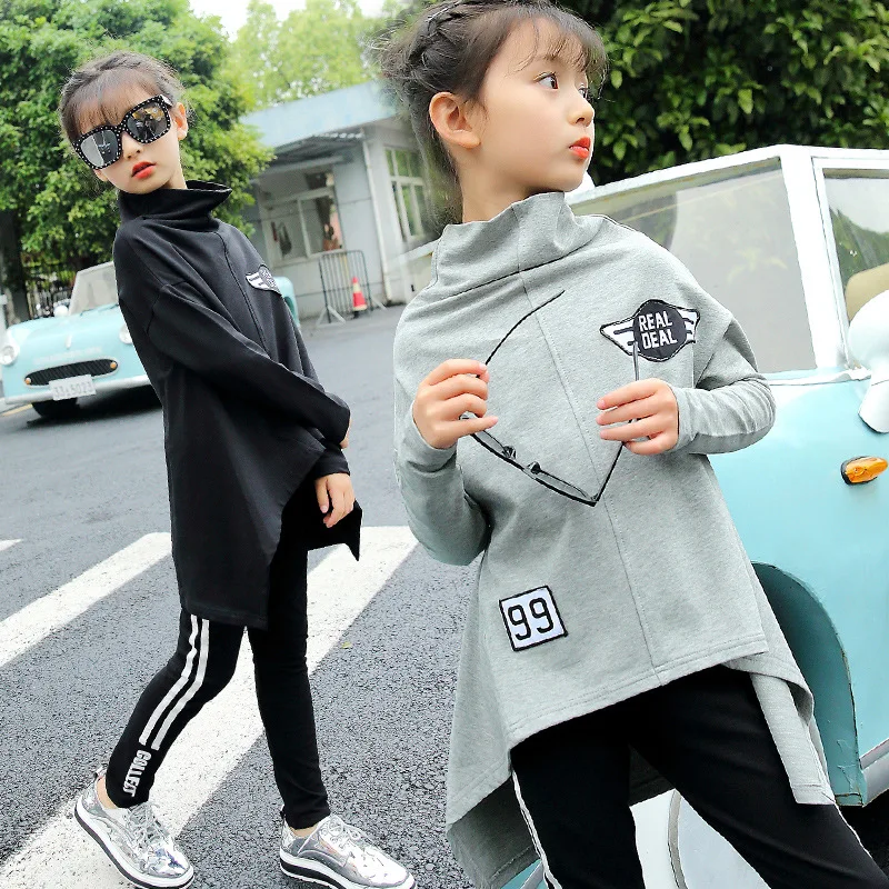 Комплекты одежды 2018 новый костюм весна осень спортивный с длинными рукавами для