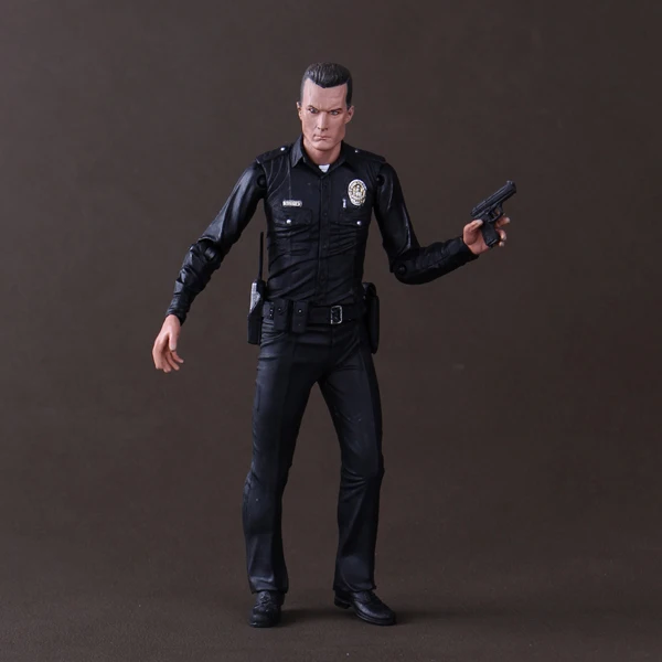 Without BOX NECA Терминатор фигурка T1000 Galeria MALL Cyberdyne Showdown ПВХ фигурка игрушка " 18 см MVFG132 - Цвет: Without BOX