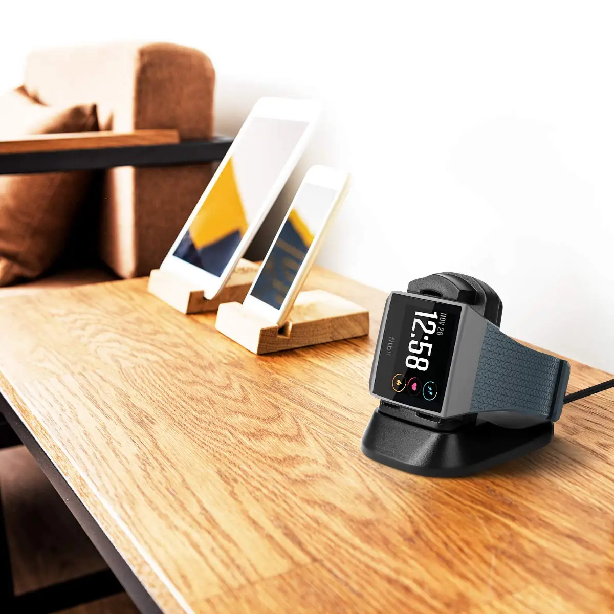 YSAGi подходит для Fitbit Ionic зарядное устройство адаптер usb зарядный кабель замена Смарт часы зарядное устройство кронштейн