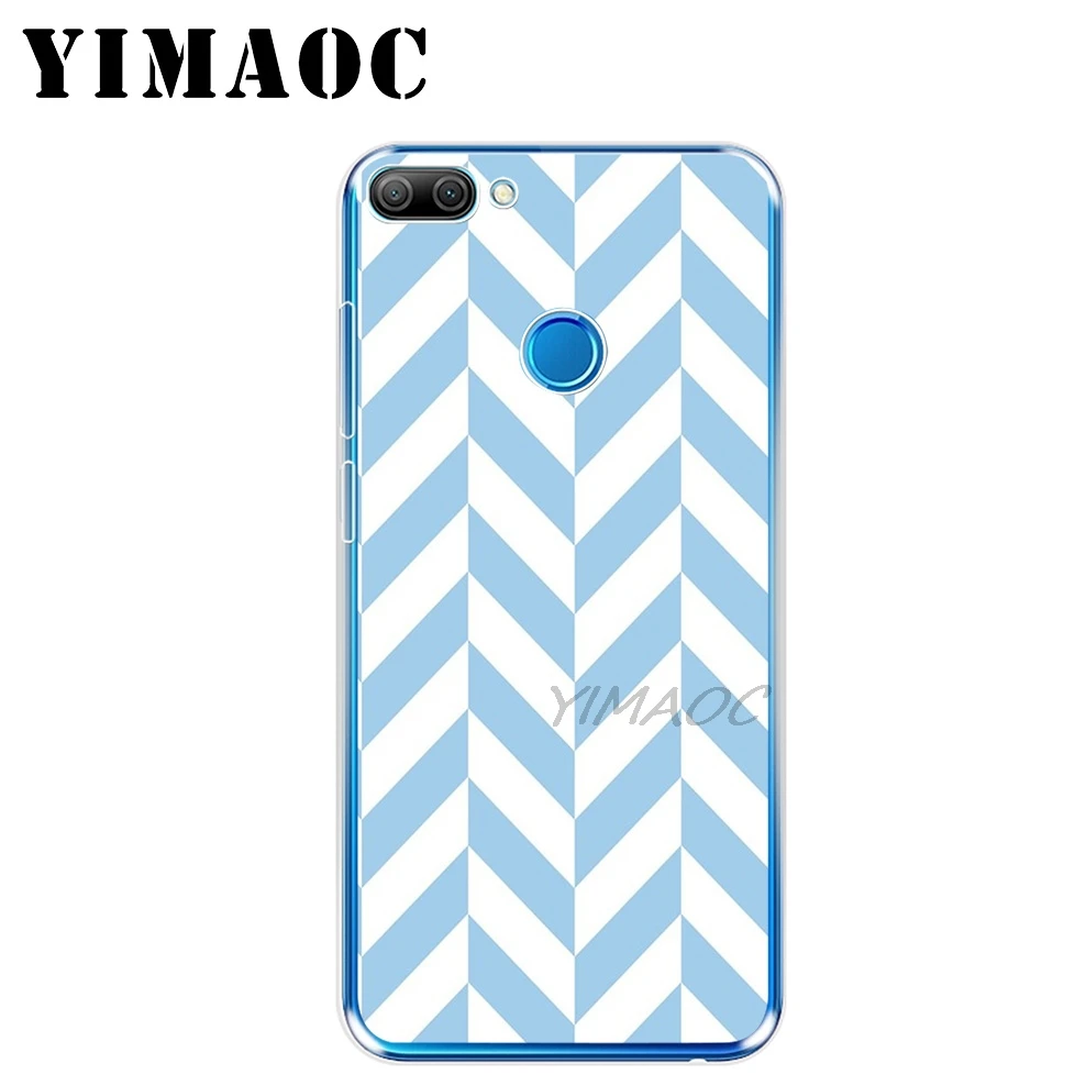 YIMAOC красный офсетный шеврон мягкий чехол для huawei mate 30 20 P30 P20 P10 P9 P8 2015 2016 2017 P Smart Lite